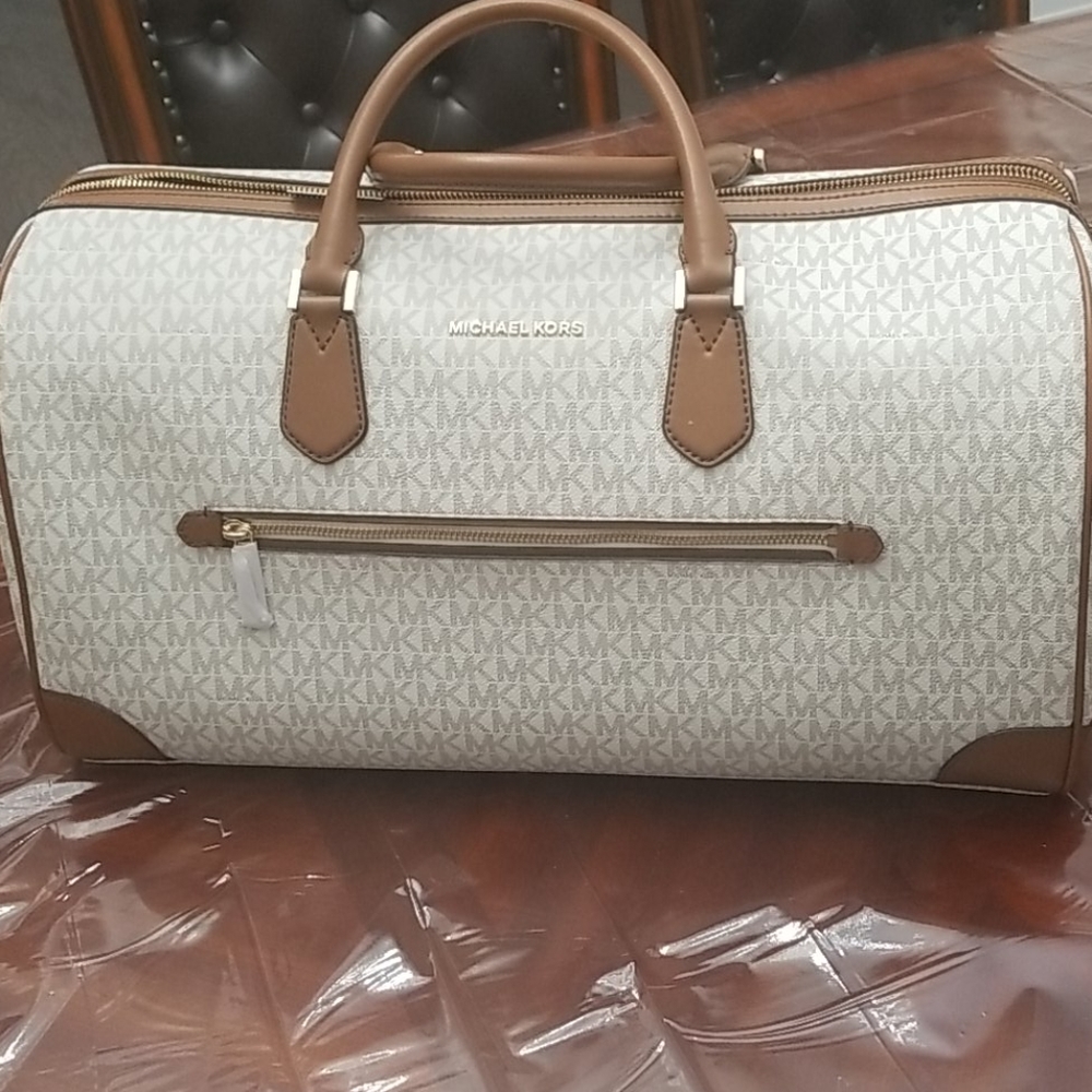 Michael kors duffle bag.